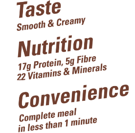 Taste, Nutrition and Convienience