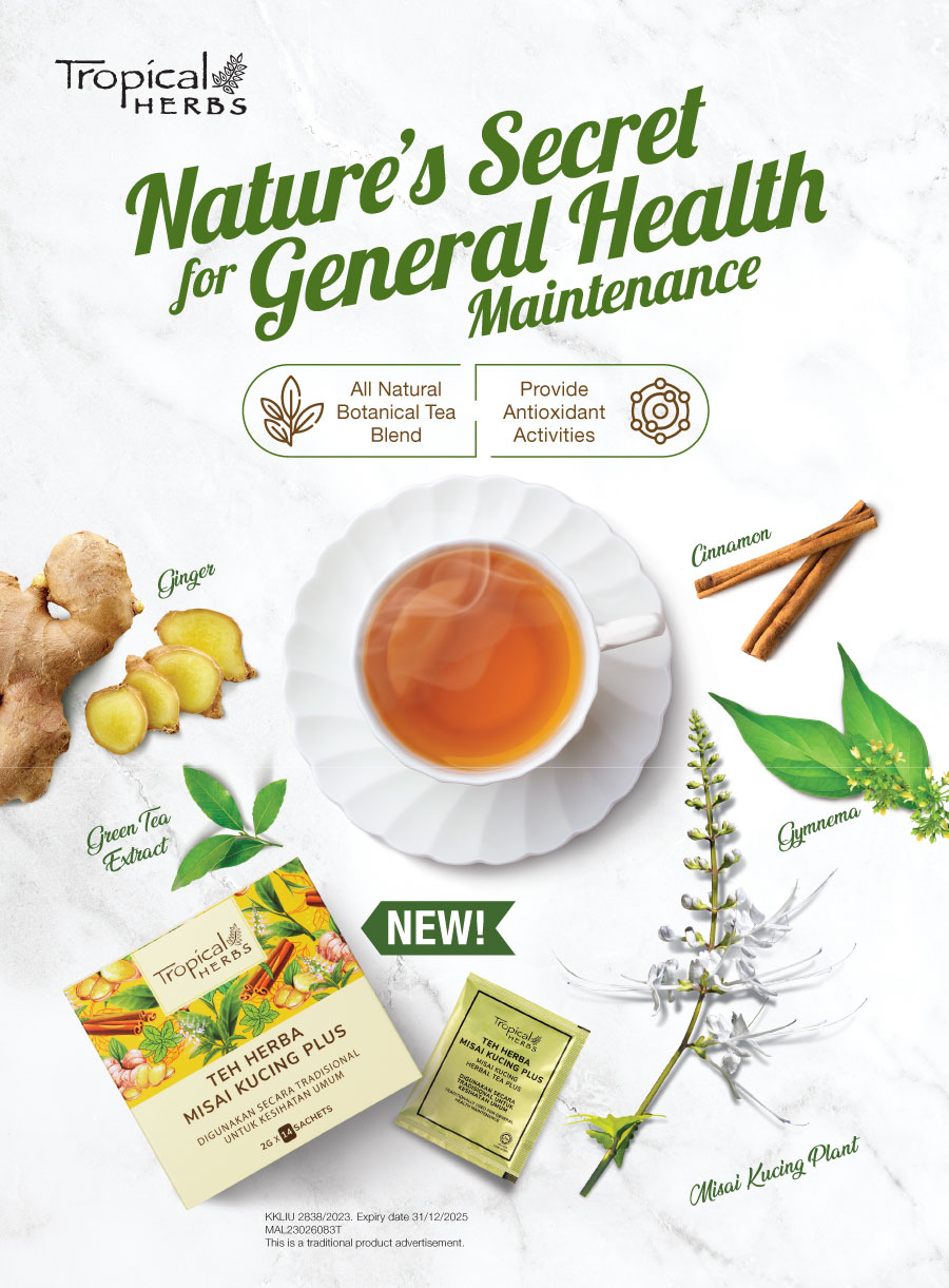 Tropical Herbs Misai Kucing Plus Herbal Tea