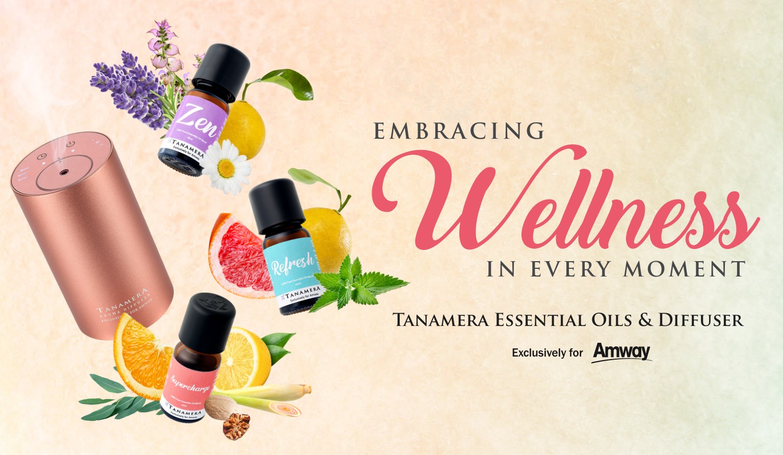 Tanamera Essential Oils & Diffuser